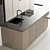 Modern Island Kitchen Renderings 3D model small image 3