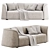 Blu Dot Thataway Sofa Set 3D model small image 2