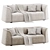Blu Dot Thataway Sofa Set 3D model small image 3