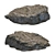 Sandstone Landscaping Stones 4K Texture 3D model small image 4