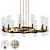 Modern Chandelier Ashby 91cm Eco-Friendly 3D model small image 1