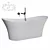 Sleek Amalfi 1750 Bath Model 3D model small image 2