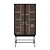 Ethereal Oak Glass Highboard 3D model small image 4