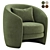  Stylish Fernie Chair Collection 3D model small image 2