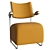 Inno Oscar Easy Chair: Timeless Comfort 3D model small image 2