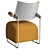 Inno Oscar Easy Chair: Timeless Comfort 3D model small image 3