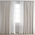 Detailed Curtain 3D Model Kit 3D model small image 1