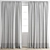 Detailed Curtain 3D Model Kit 3D model small image 3