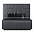 Sleek Black Culinary Marvel 3D model small image 4