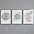 Modern Abstract Picture Frame Set 3D model small image 3