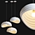 Sleek Navicula Pendant Illumination 3D model small image 3