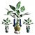Handcrafted ceramic Explorer vases BD 3D model small image 1