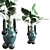 Handcrafted ceramic Explorer vases BD 3D model small image 2