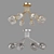 Eurosvet 30164/8 Marci Ceiling Light 3D model small image 3