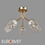 Eurosvet Marci Glass Ceiling Light 3D model small image 1