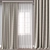 Poly Count Multiformat Curtain Models 3D model small image 1