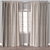 Versatile 3D Curtain Model 3D model small image 1