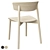 Elegant Clelia Chair for Interior 3D model small image 3