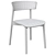 Elegant Clelia Chair for Interior 3D model small image 5