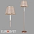 Eurosvet Alcamo Floor Lamp with Shade 3D model small image 1