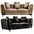 Modern FH 7168 Sofa Set 3D model small image 2