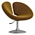 Adjustable Faux Leather Chair 3D model small image 3