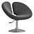 Adjustable Faux Leather Chair 3D model small image 5