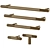 Meraki Brass T-Bar Handles 3D model small image 1