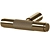 Meraki Brass T-Bar Handles 3D model small image 2