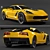 C7R 2015 Corvette Racecar Optimal 3D model small image 2