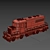 Train Lego Loco 3D Model 3D model small image 5