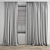 Detailed Curtain 3D Model Archive 3D model small image 3