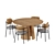 Timeless Elegance Duo: Eclipse Chair & Cep Table 3D model small image 2