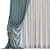  Folding Topology Curtain Panels 3D model small image 2