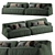 Baxter Damasco Sofa 2013 Model 3D model small image 1