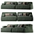 Baxter Damasco Sofa 2013 Model 3D model small image 2