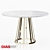 Luxury Marble Dining Table 3D model small image 5