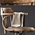 Rotating Upholstered Lounge Chair 3D model small image 2
