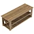 Modern Entryway Bench with Texture 3D model small image 6