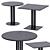 Elegant Round Dining Table Design 3D model small image 5