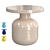 Accent Table Ceramic Bottle CreamWhite 3D model small image 1