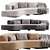 Contemporary Korduda Sofa 2015 3D model small image 2
