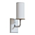 Elegant Metal and Glass Sconce 3D model small image 3