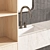 Modern Bathroom Furniture Set 3D model small image 2