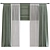  Texture-Enhanced Curtain Design 3D model small image 1