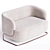  Modern Italian Marabu Sofa 3D model small image 2