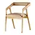  Scandinavian Style Dining Chair 3D model small image 4