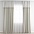 Detailed Curtain Model Archive Texture 3D model small image 2