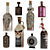 Fantasy Bottles Collection: Textured Ornaments 3D model small image 3