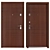 Priority (Abvehr) Metal Door 900x2050mm 3D model small image 3